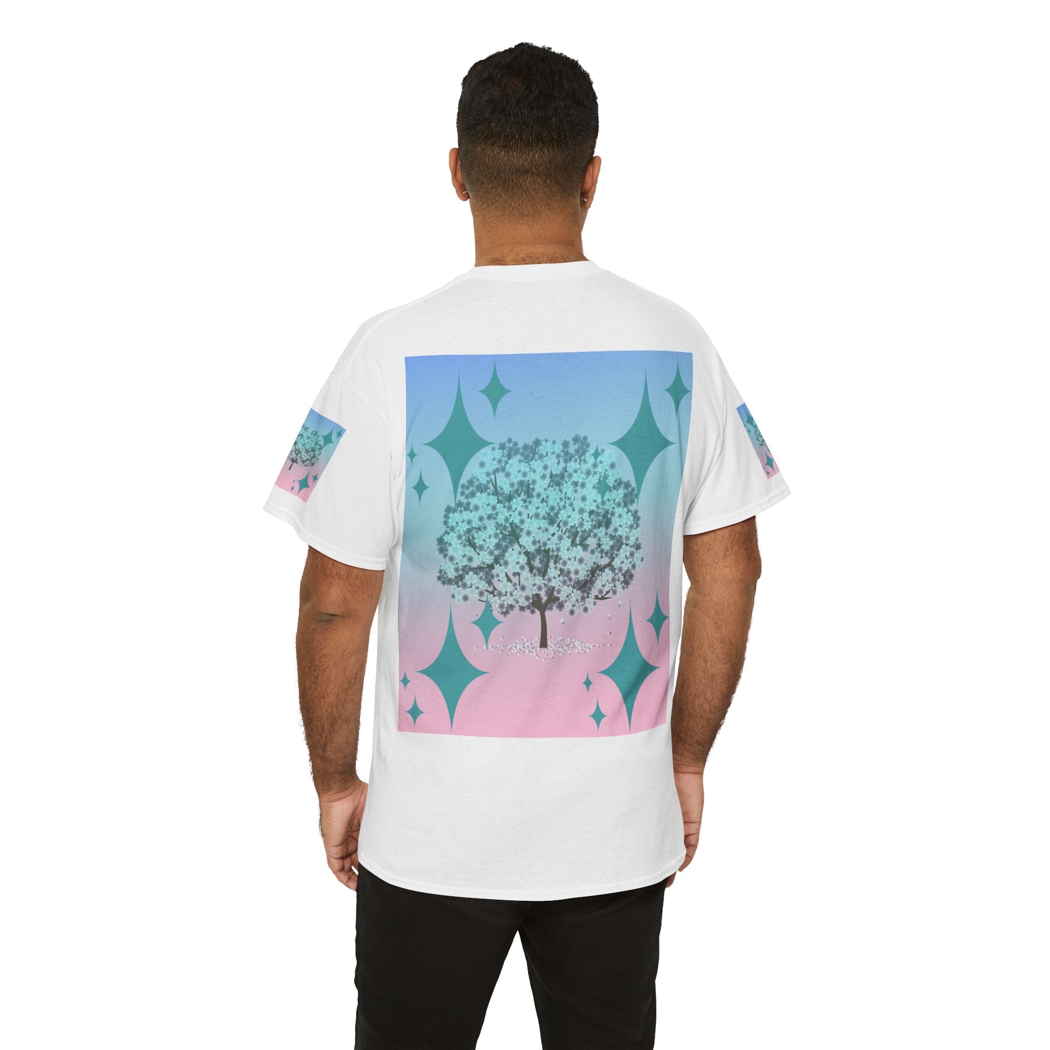 Pastel Dream Tree T-Shirt — Aesthetic Sparkle Graphic Tee