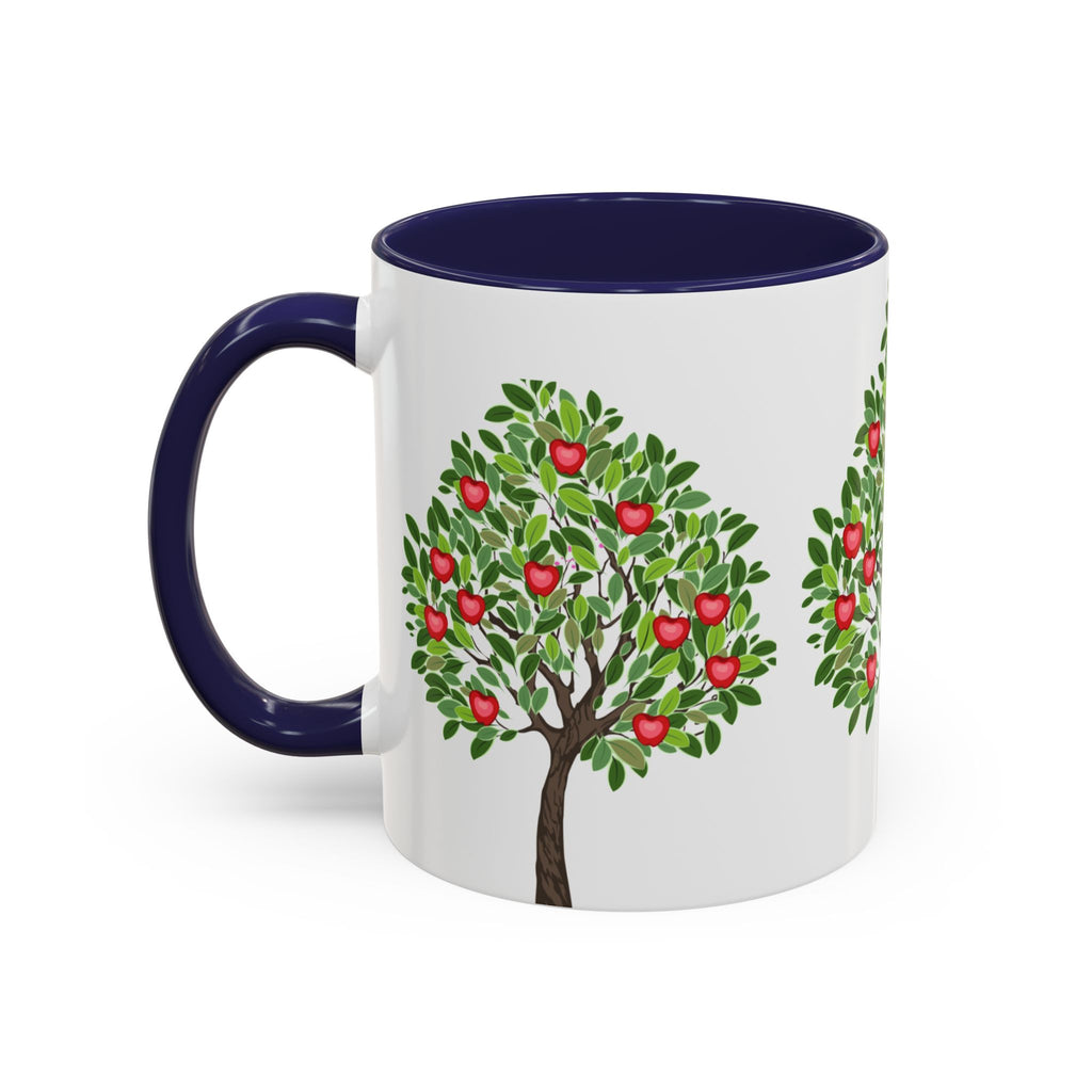 Apple Tree Coffee Mug — Accent Ceramic Mug (11/15oz)
