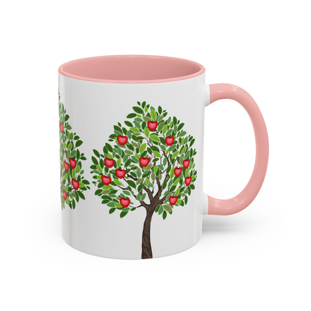 Apple Tree Coffee Mug — Accent Ceramic Mug (11/15oz)