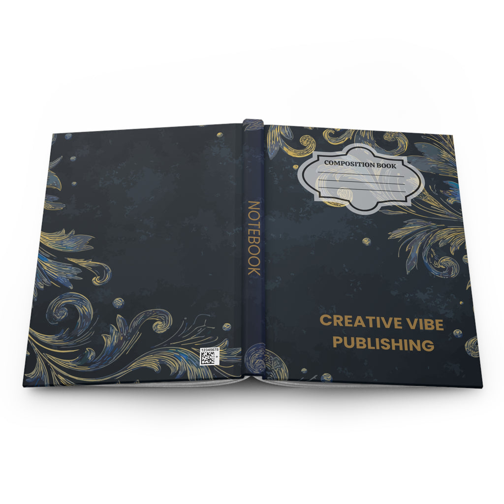 Hardcover Journal – Floral Composition Notebook (Matte)