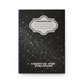 Hardcover Journal — Black Marble Composition Book "Creative Vibe Publishing"