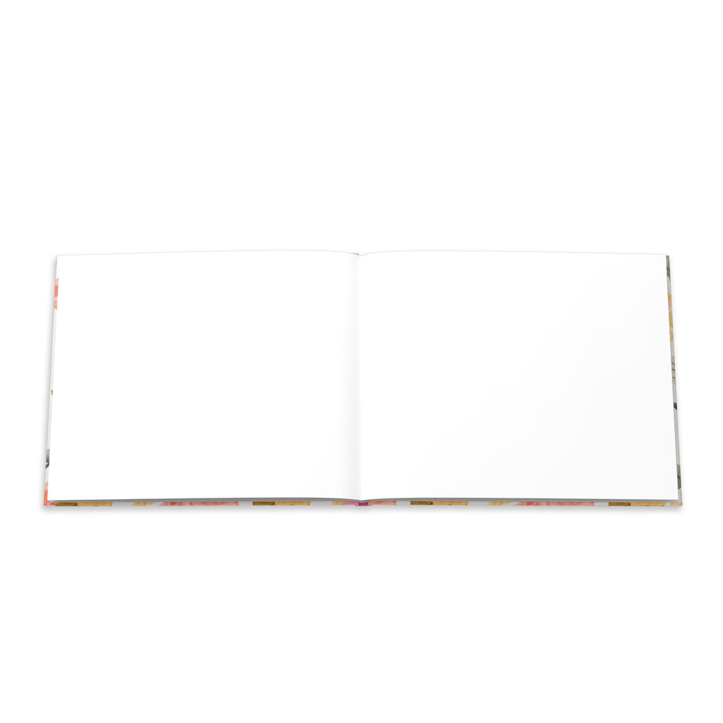 Floral Keepsake Hardcover Photo Book — Personalized Memory Album