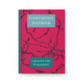 Composition Notebook Hardcover Journal — Pink Marble "Creative Vibe Publishing"