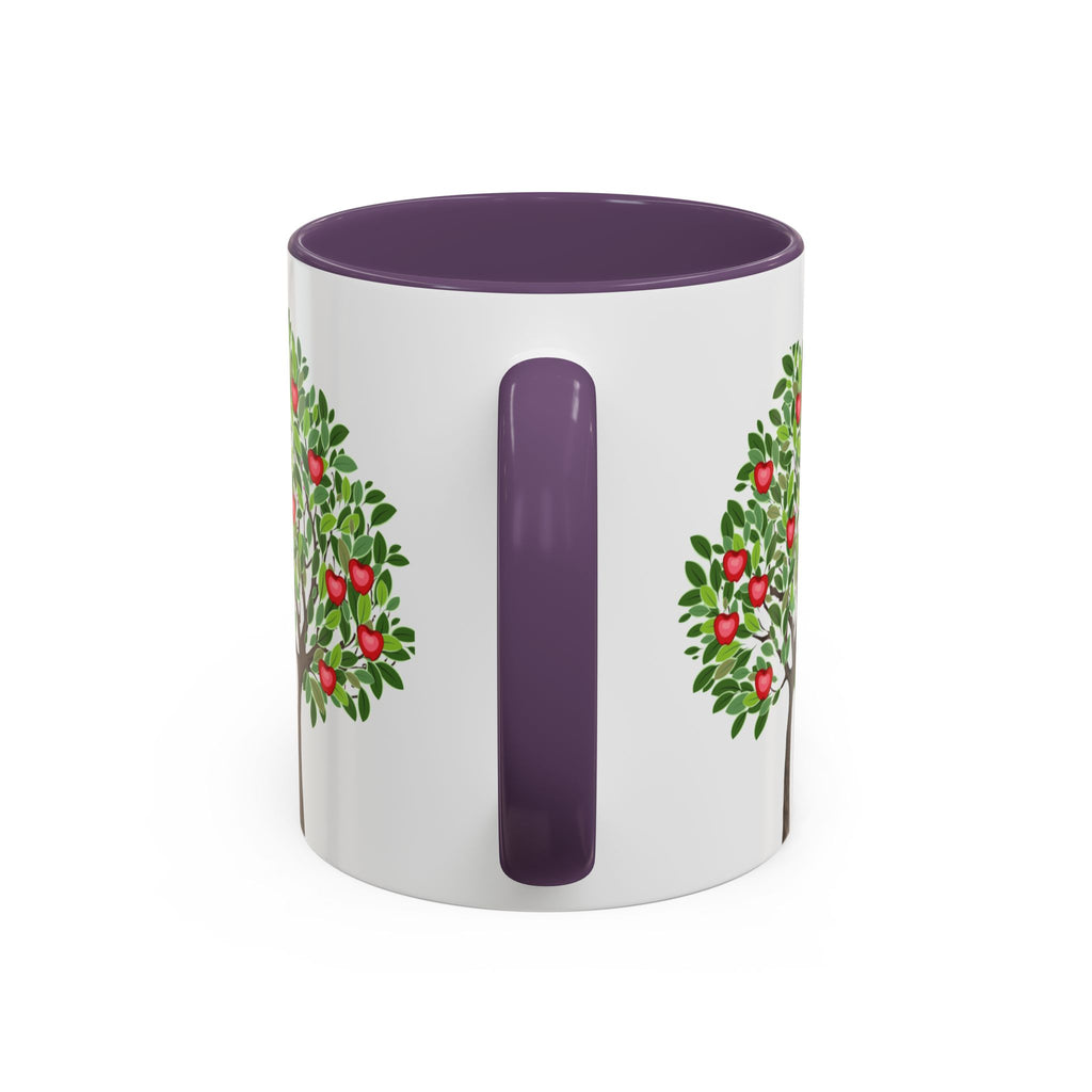Apple Tree Coffee Mug — Accent Ceramic Mug (11/15oz)