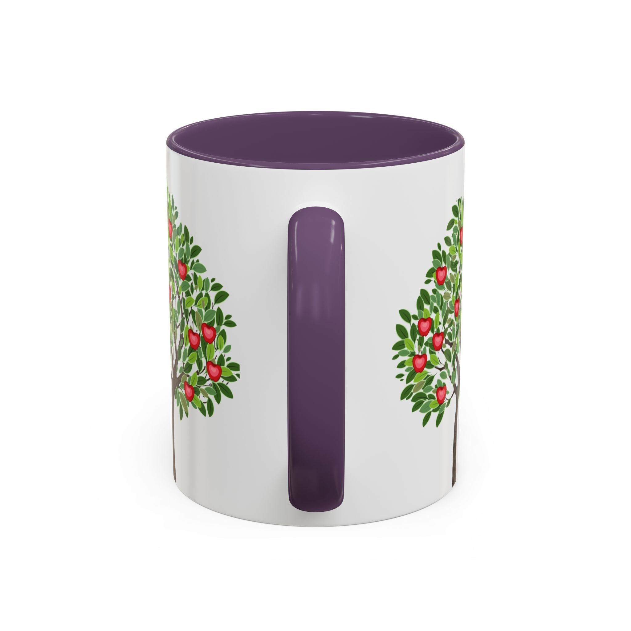 Apple Tree Coffee Mug — Accent Ceramic Mug (11/15oz)