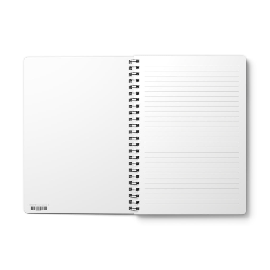 A5 Spiral Notebook — Burgundy 'SPIRAL NOTEBOOK' Softcover for Students & Journaling
