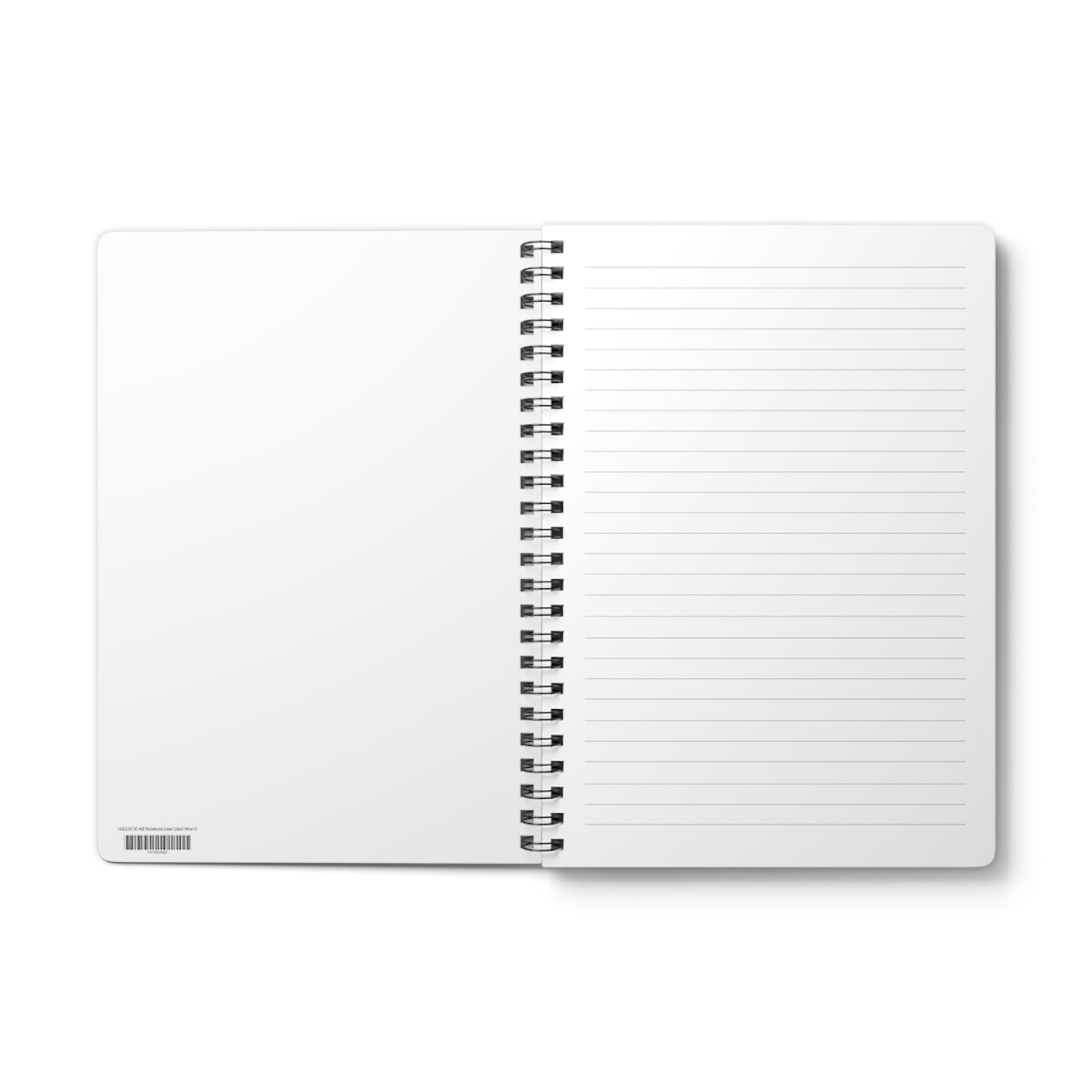 A5 Spiral Notebook — Burgundy 'SPIRAL NOTEBOOK' Softcover for Students & Journaling