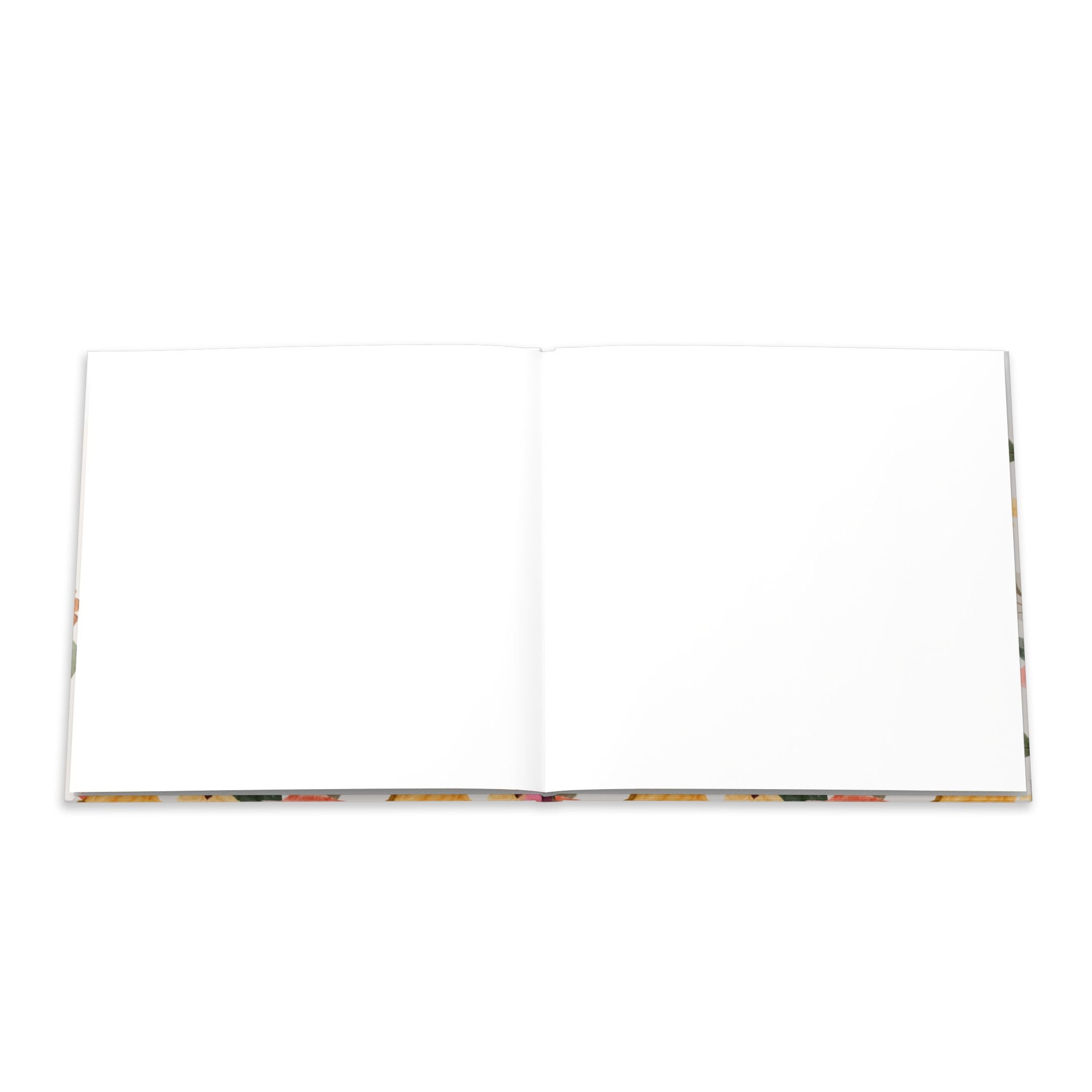 Floral Keepsake Hardcover Photo Book — Personalized Memory Album