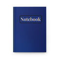 Notebook Hardcover Journal — Classic Navy Matte Journal for Writing & Notes