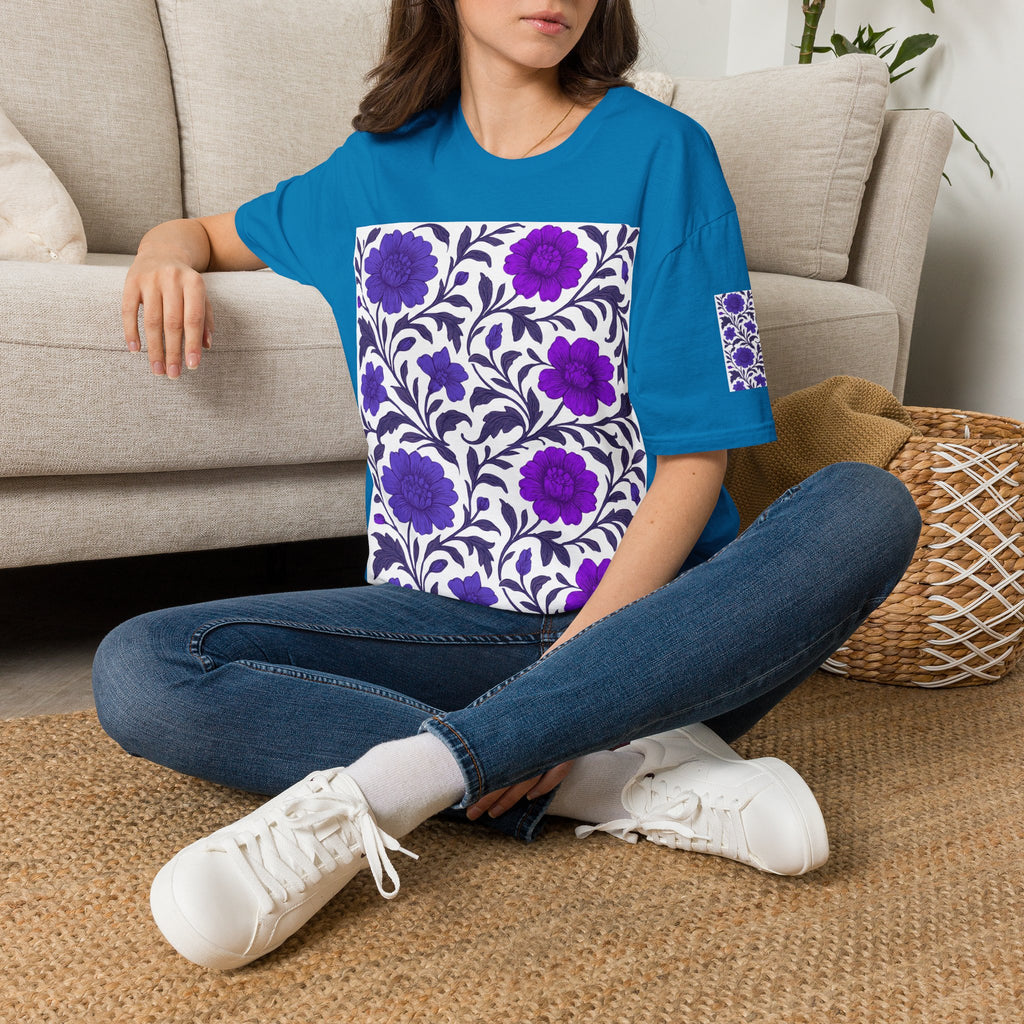 Floral Purple Bloom T-Shirt