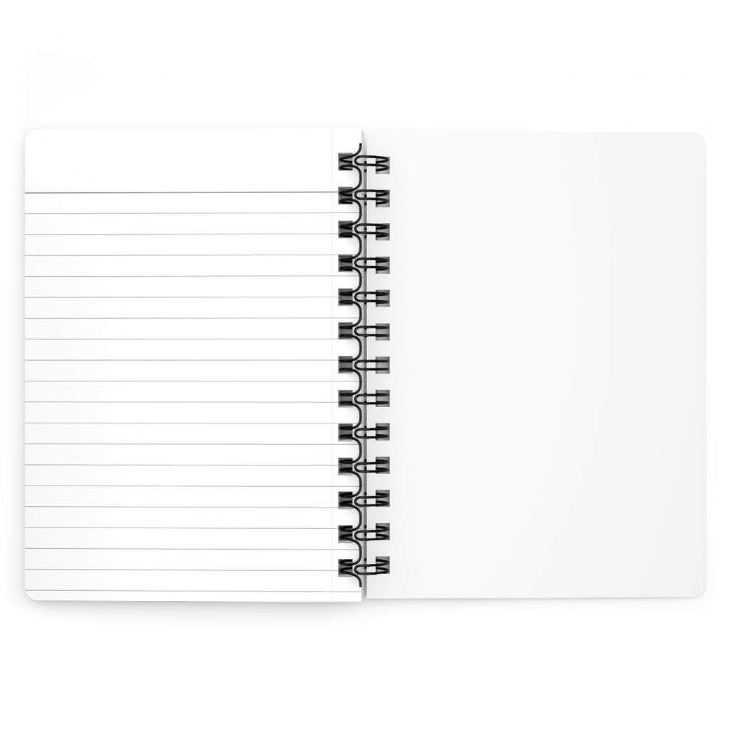 Floral Rose Spiral Journal — Vintage Pink Bouquet Notebook