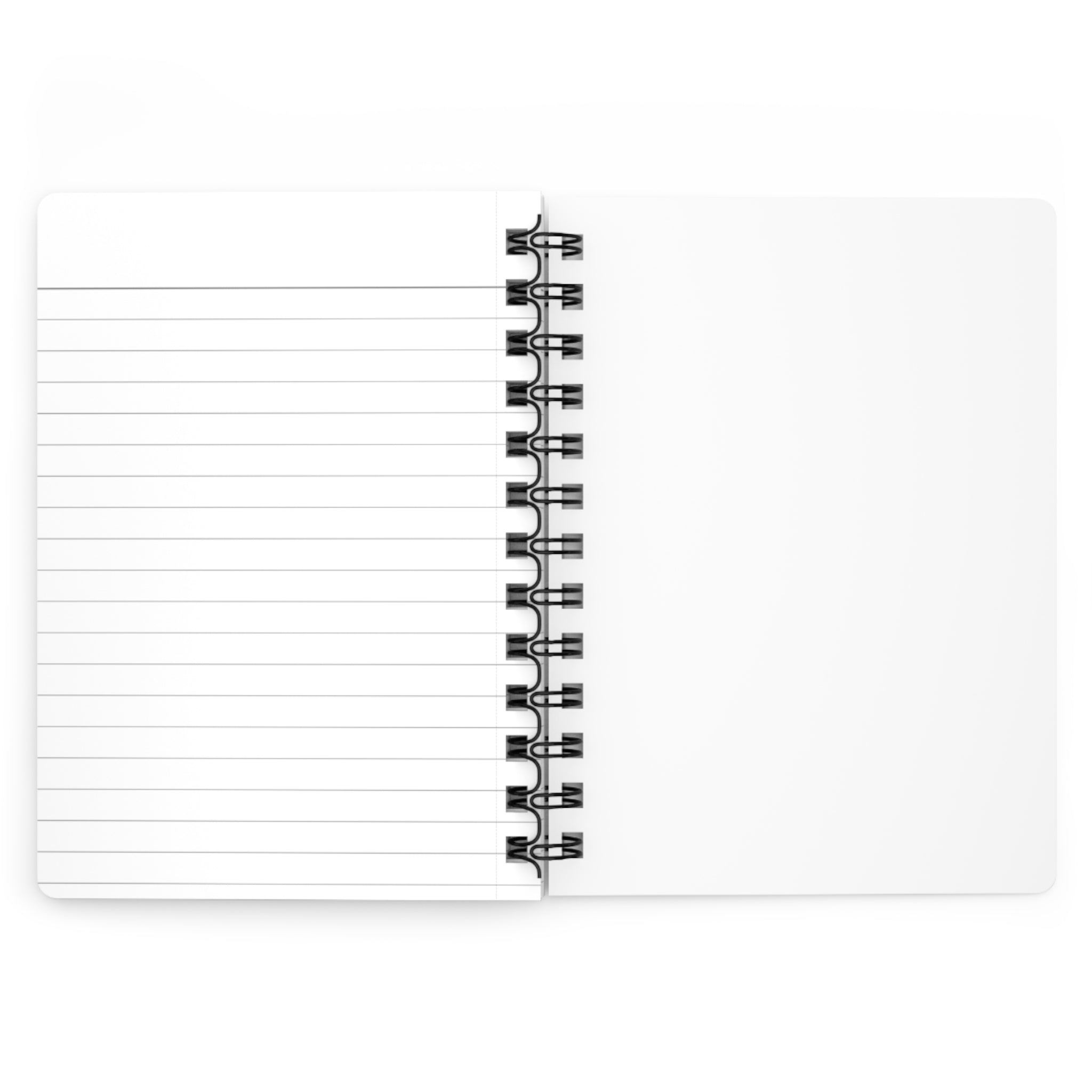 Floral Rose Spiral Journal — Vintage Pink Bouquet Notebook