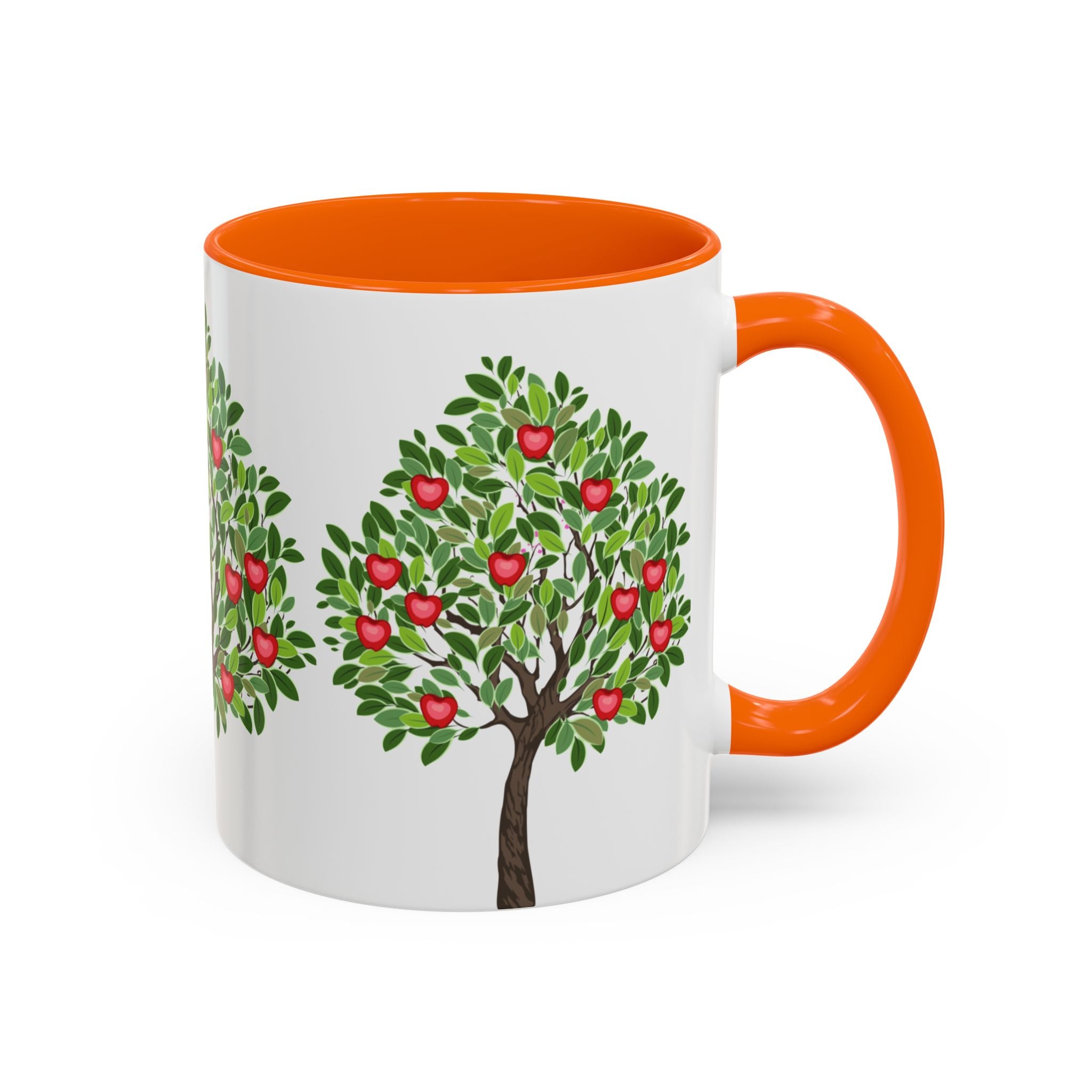 Apple Tree Coffee Mug — Accent Ceramic Mug (11/15oz)