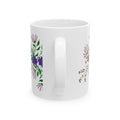 Floral Bouquet Ceramic Mug — Colorful Wildflower Coffee Cup (11oz & 15oz)