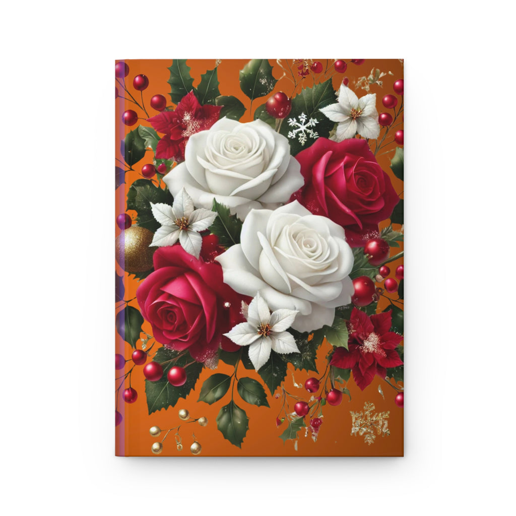Holiday Rose Bouquet Hardcover Journal