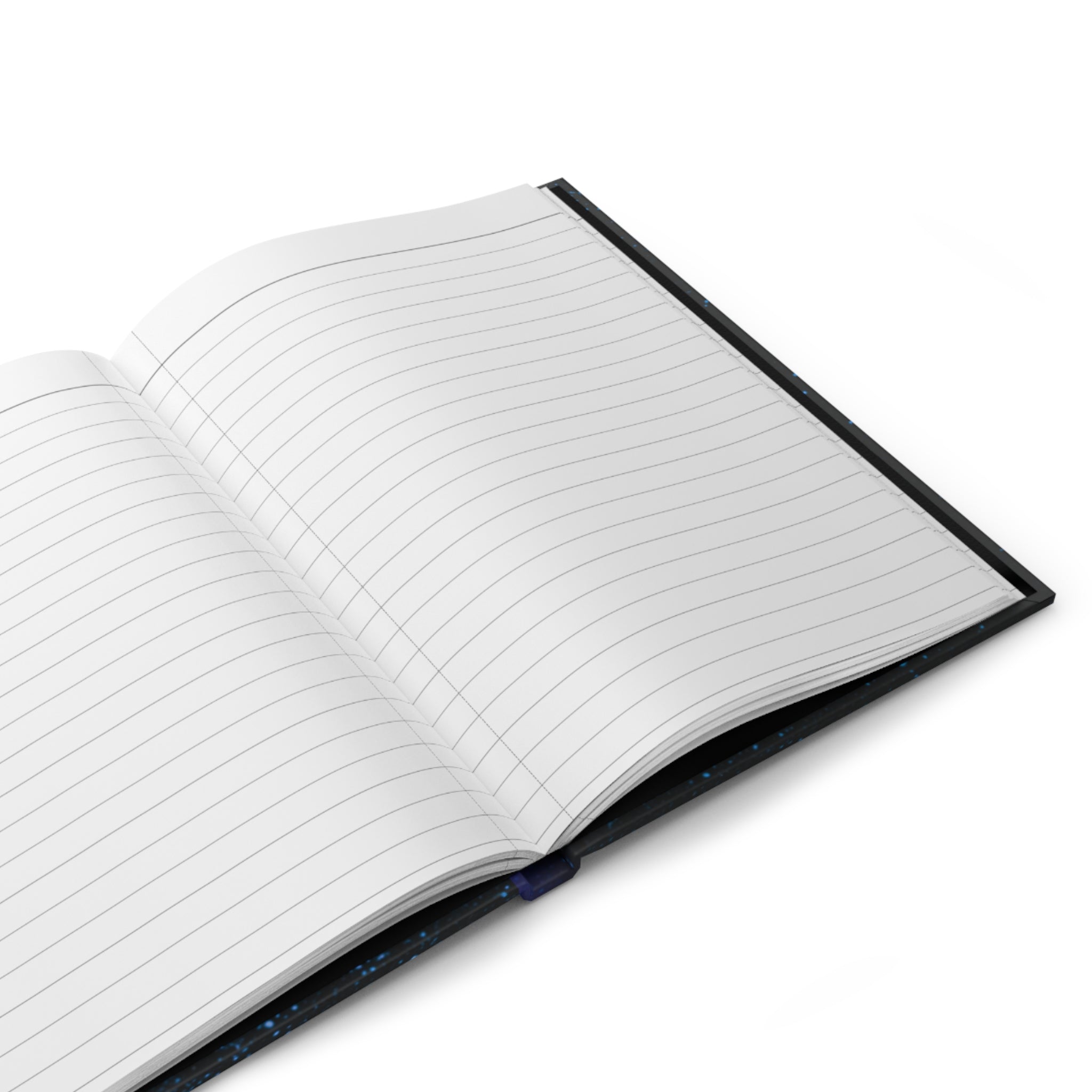 Hardcover Journal — Blue Galaxy Composition Book ("Creative Vibe Publishing")