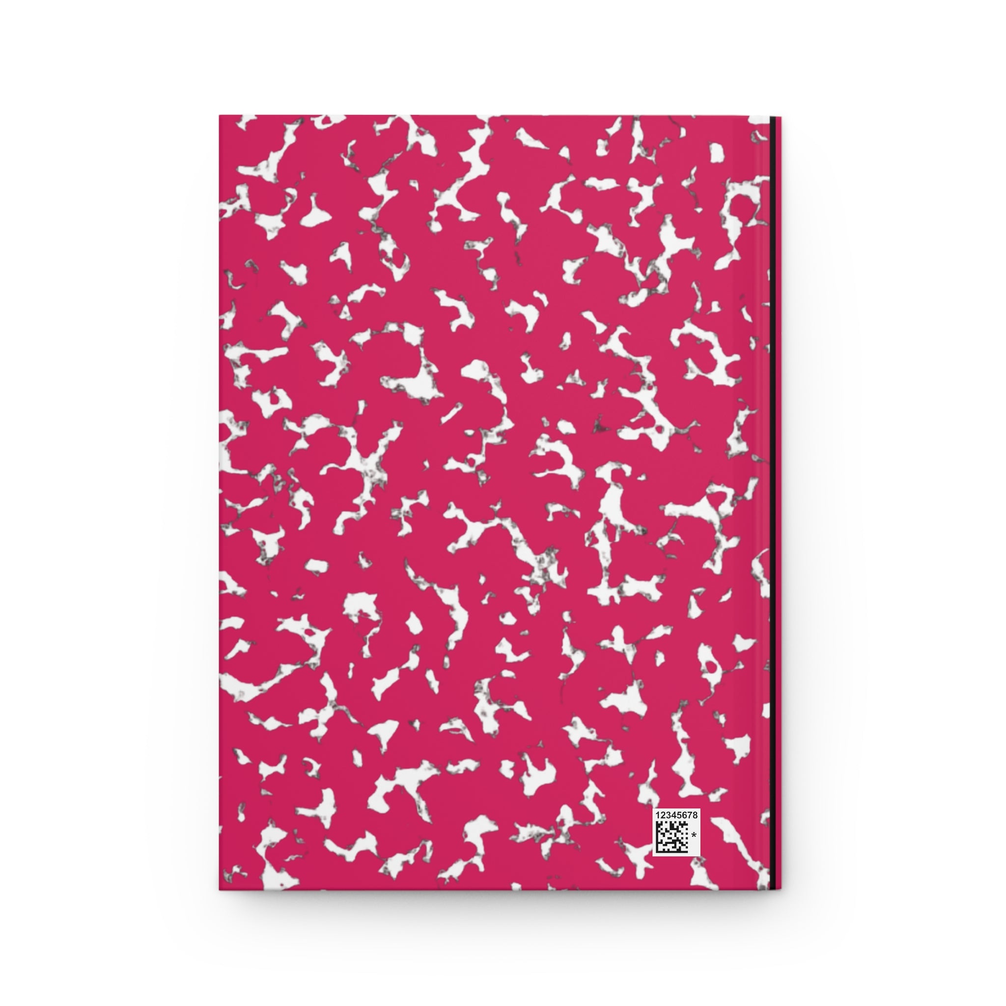 Pink Composition Hardcover Journal — "Composition Book" Matte Notebook for School, Notes & Creative Writing