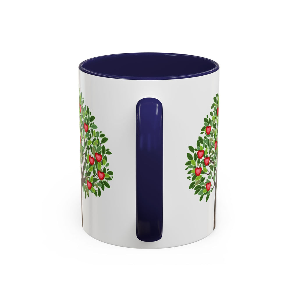 Apple Tree Coffee Mug — Accent Ceramic Mug (11/15oz)