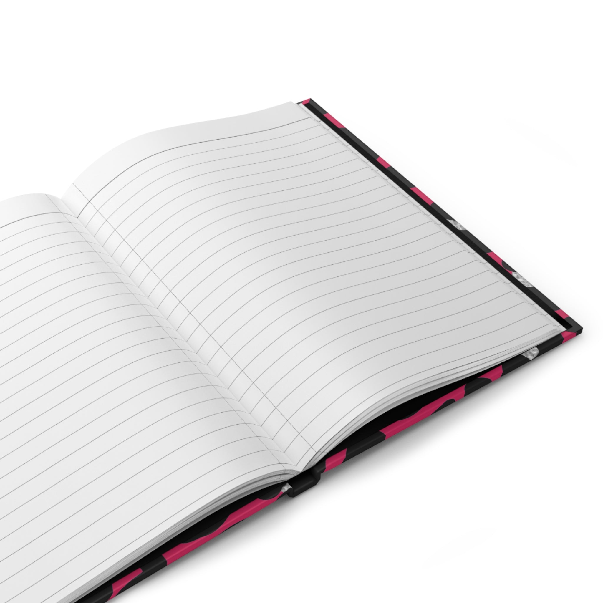 Pink Leopard Notebook Hardcover Journal — "Creative Vibe Publishing"