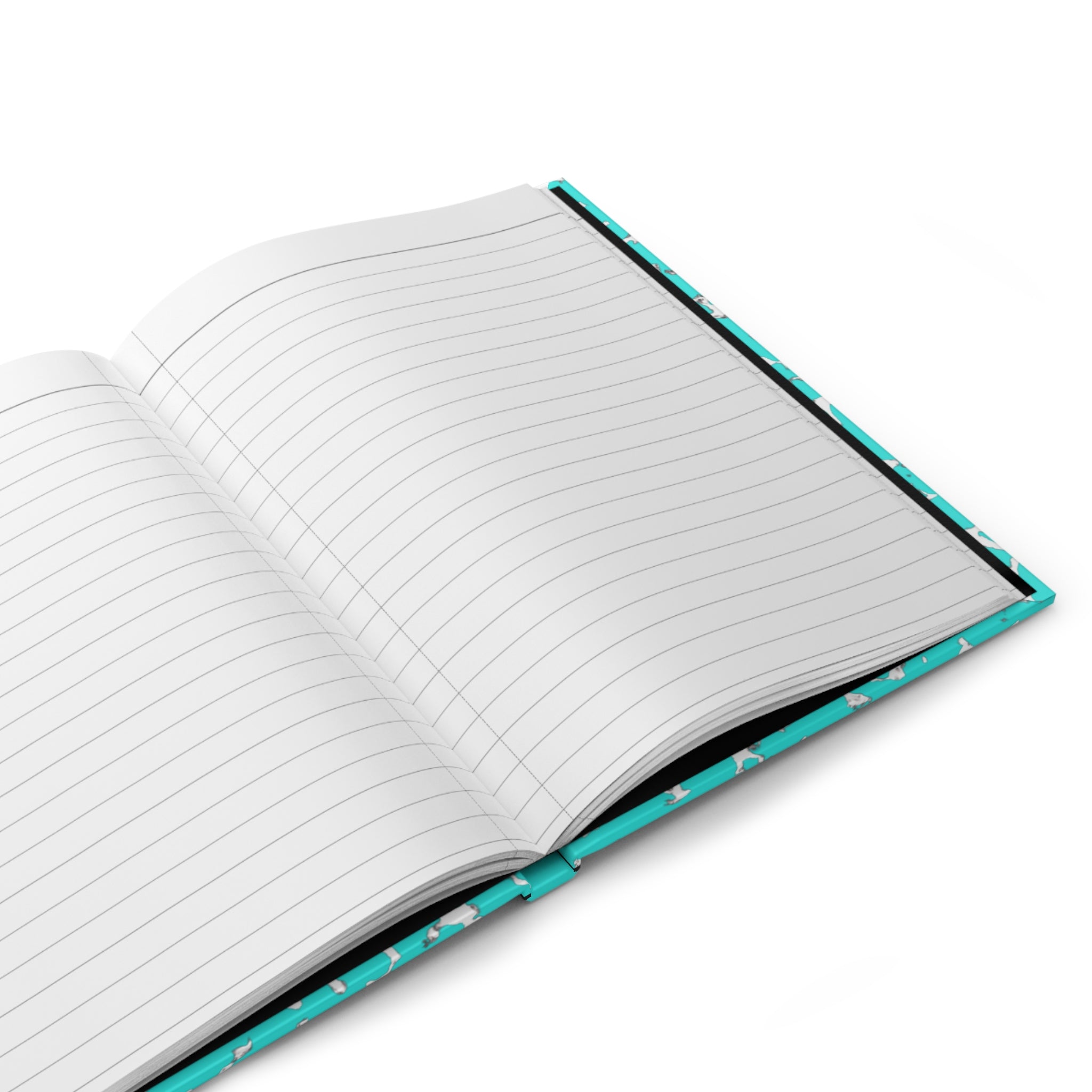 Teal Composition Hardcover Journal — 'Composition Book' Labeled Notebook for School, Notes & Creative Writing
