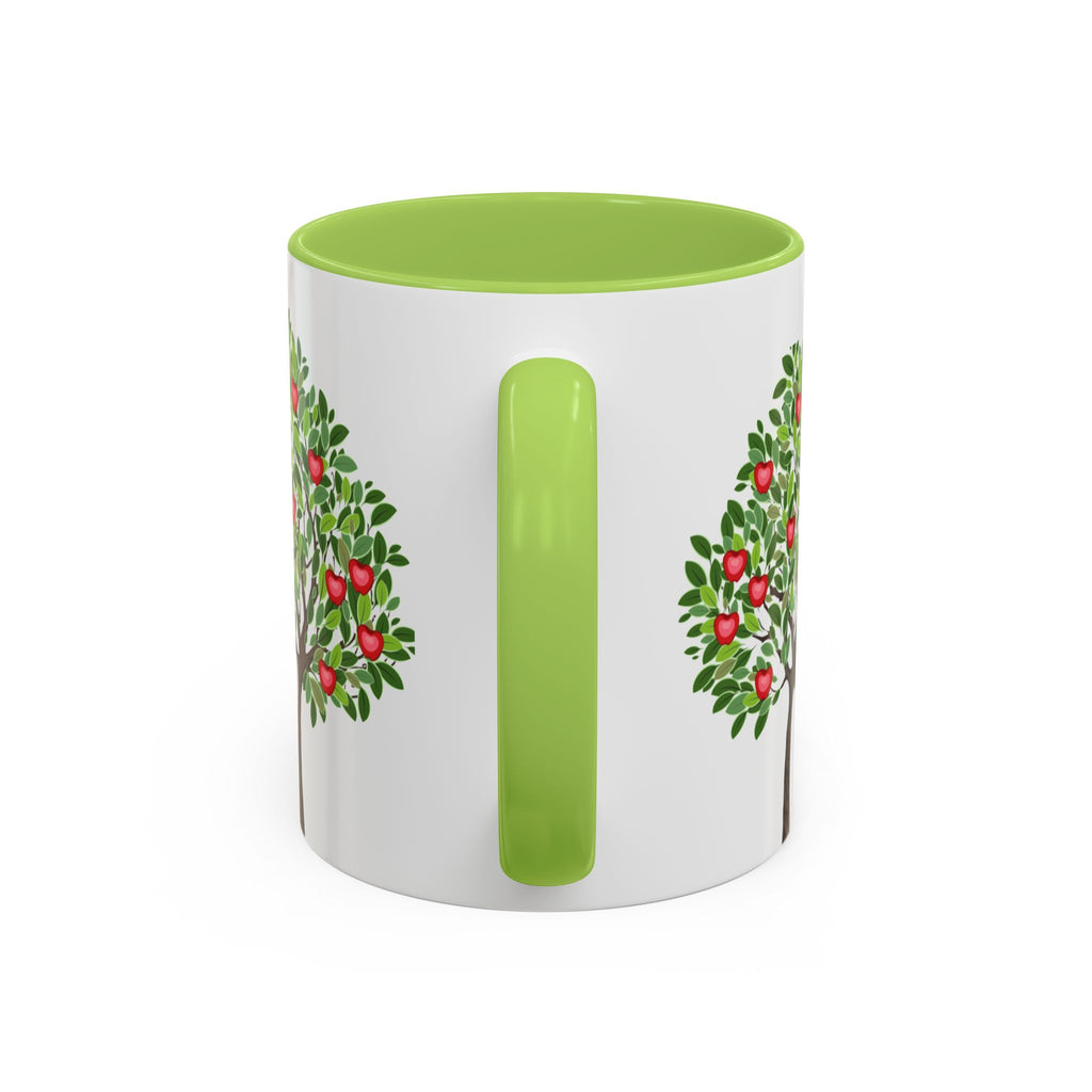 Apple Tree Coffee Mug — Accent Ceramic Mug (11/15oz)