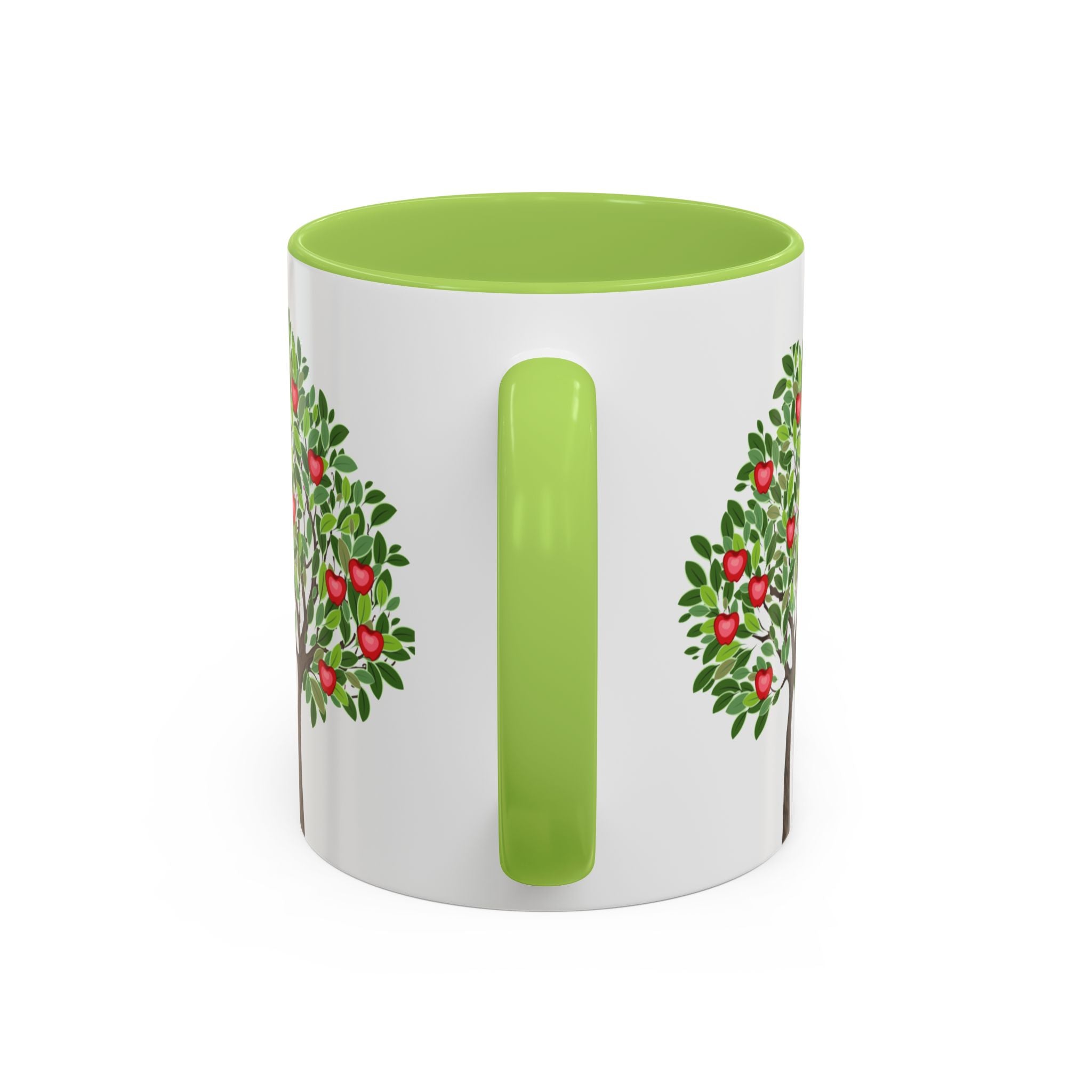 Apple Tree Coffee Mug — Accent Ceramic Mug (11/15oz)