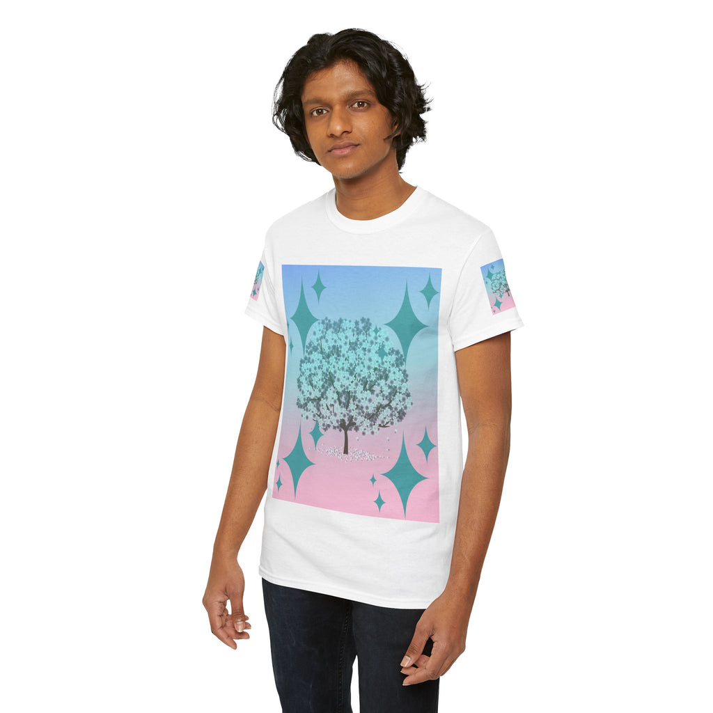 Pastel Dream Tree T-Shirt — Aesthetic Sparkle Graphic Tee