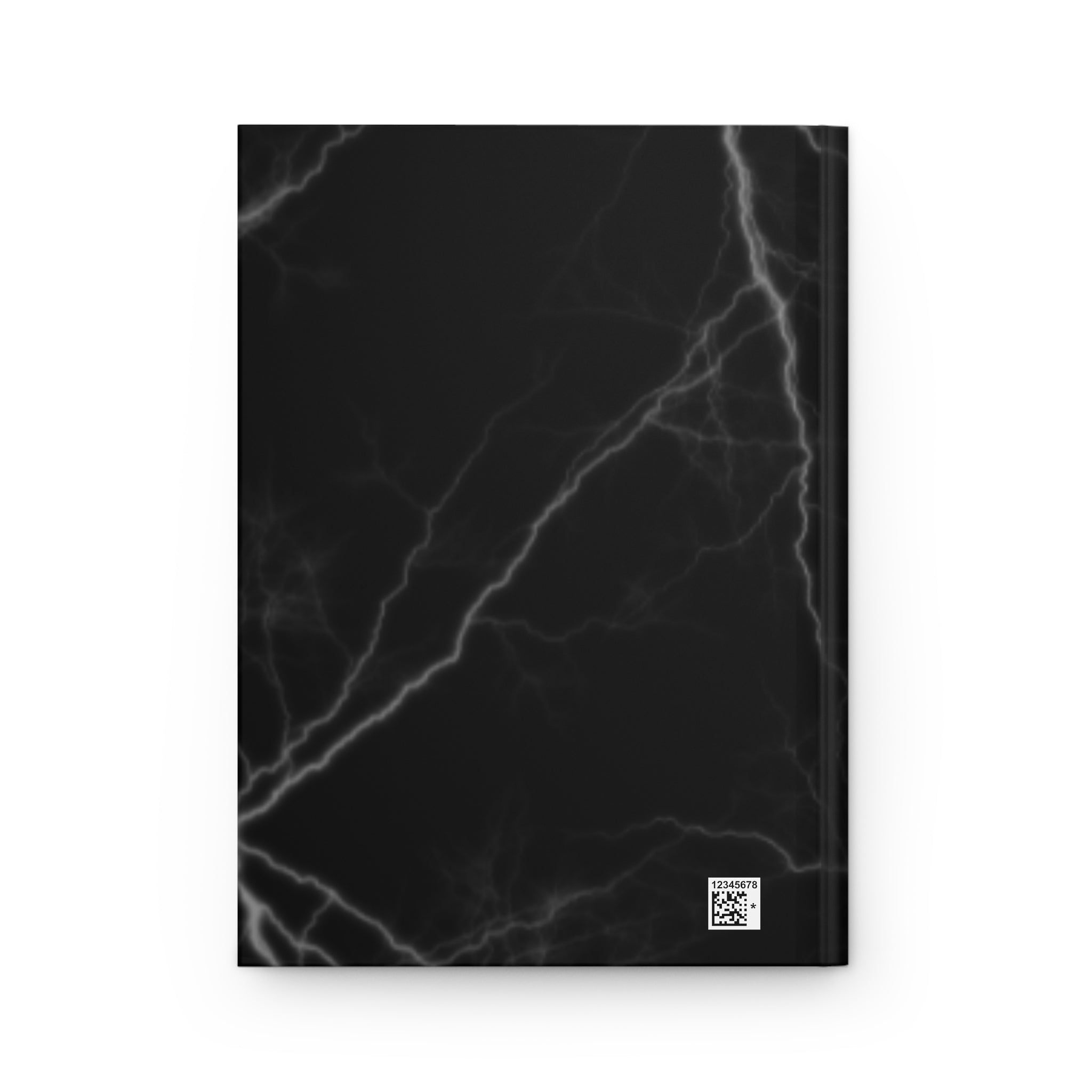 Hardcover Journal — Black Lightning Composition Book (Creative Vibe Publishing)