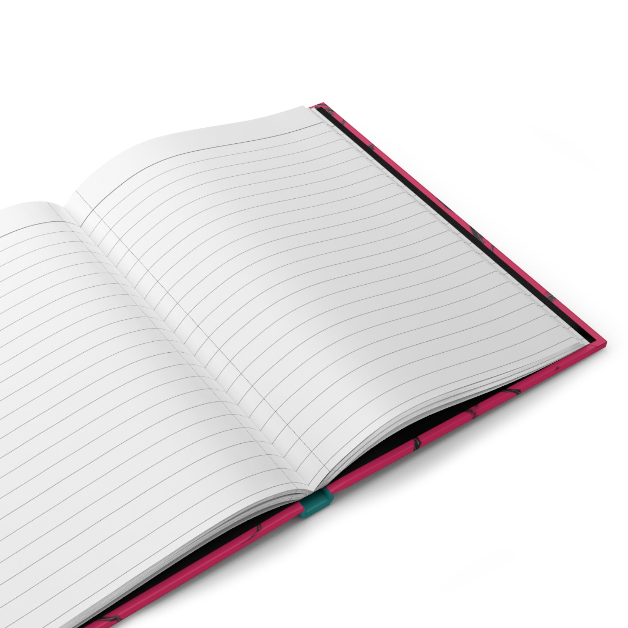 Composition Notebook Hardcover Journal — Pink Marble "Creative Vibe Publishing"