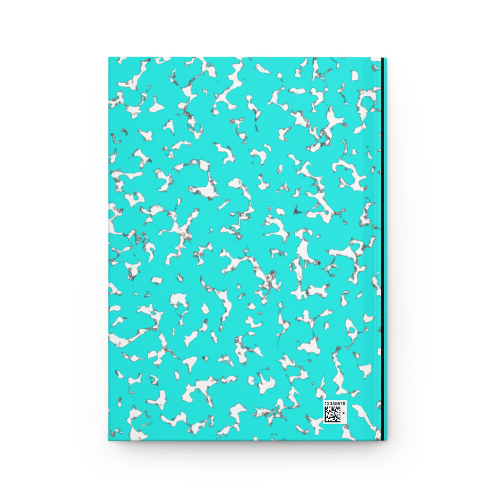 Teal Composition Hardcover Journal — 'Composition Book' Labeled Notebook for School, Notes & Creative Writing