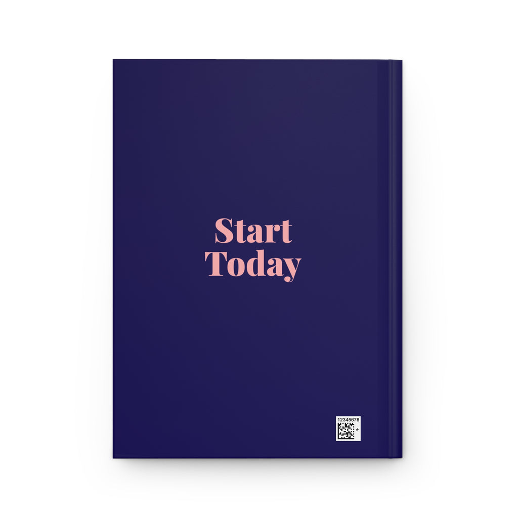 Dream Plan Do Hardcover Journal — "A Dream Becomes Reality Through Action" Motivational Notebook
