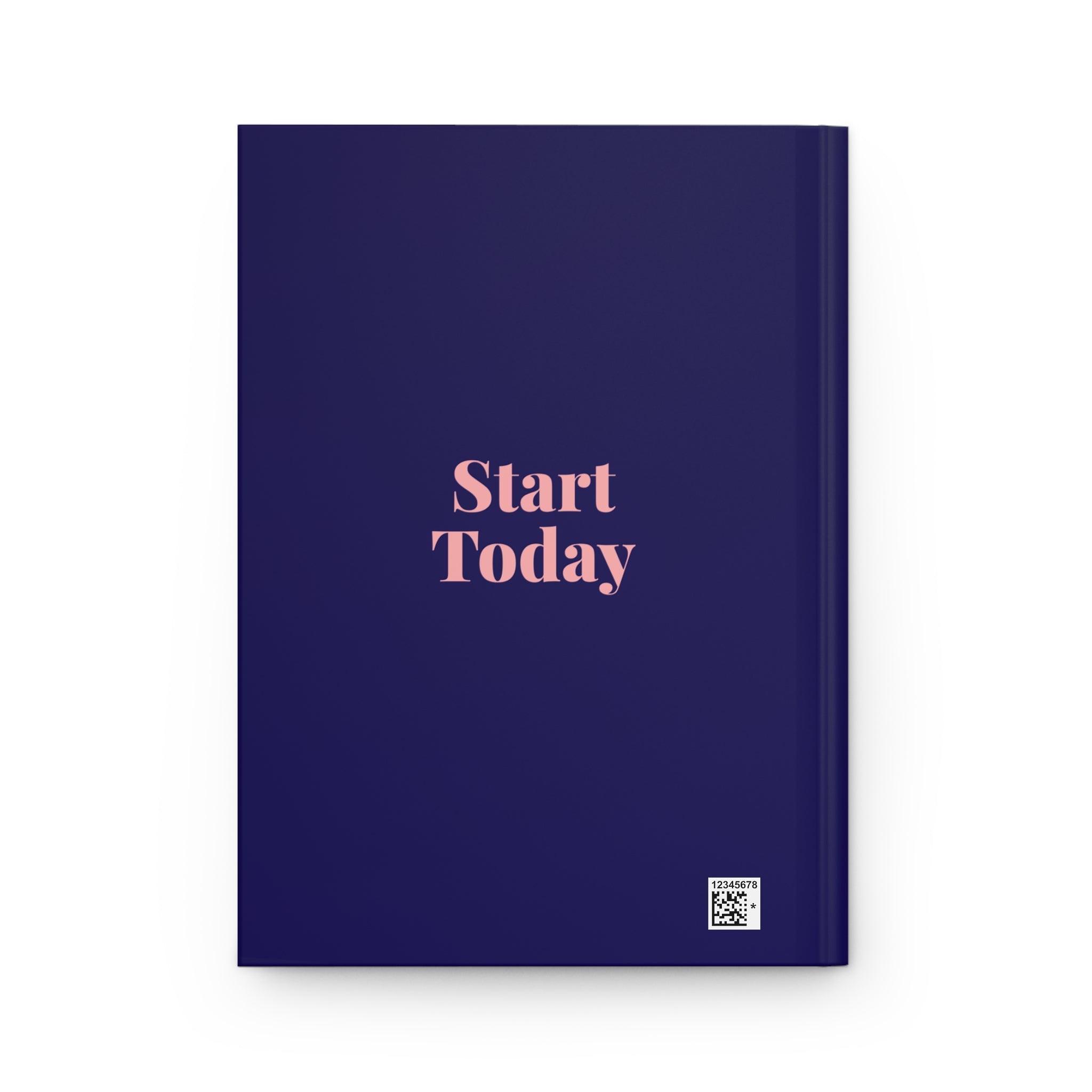 Dream Plan Do Hardcover Journal — "A Dream Becomes Reality Through Action" Motivational Notebook
