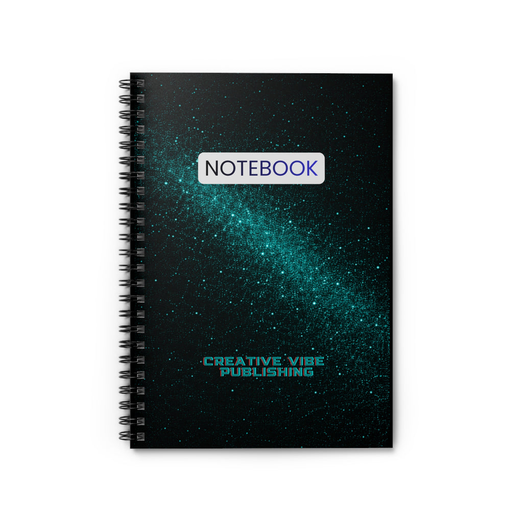 Galaxy Spiral Notebook —  Ruled Journal for Writers & Students