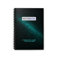 Galaxy Spiral Notebook —  Ruled Journal for Writers & Students