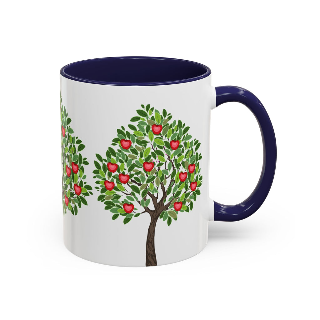 Apple Tree Coffee Mug — Accent Ceramic Mug (11/15oz)