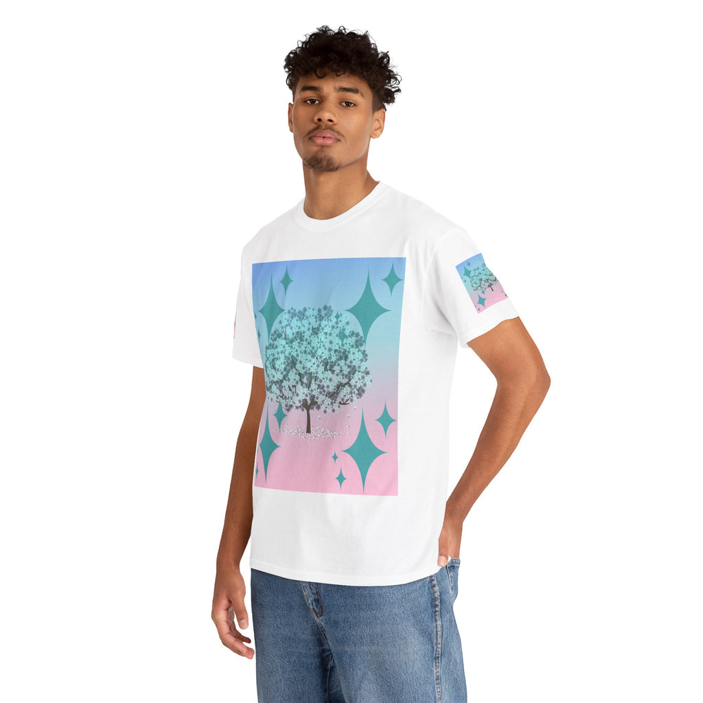 Pastel Dream Tree T-Shirt — Aesthetic Sparkle Graphic Tee