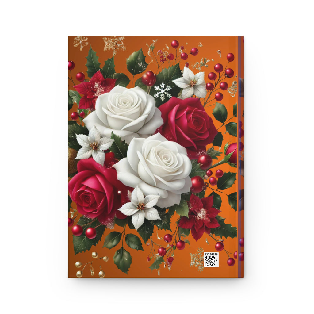 Holiday Rose Bouquet Hardcover Journal