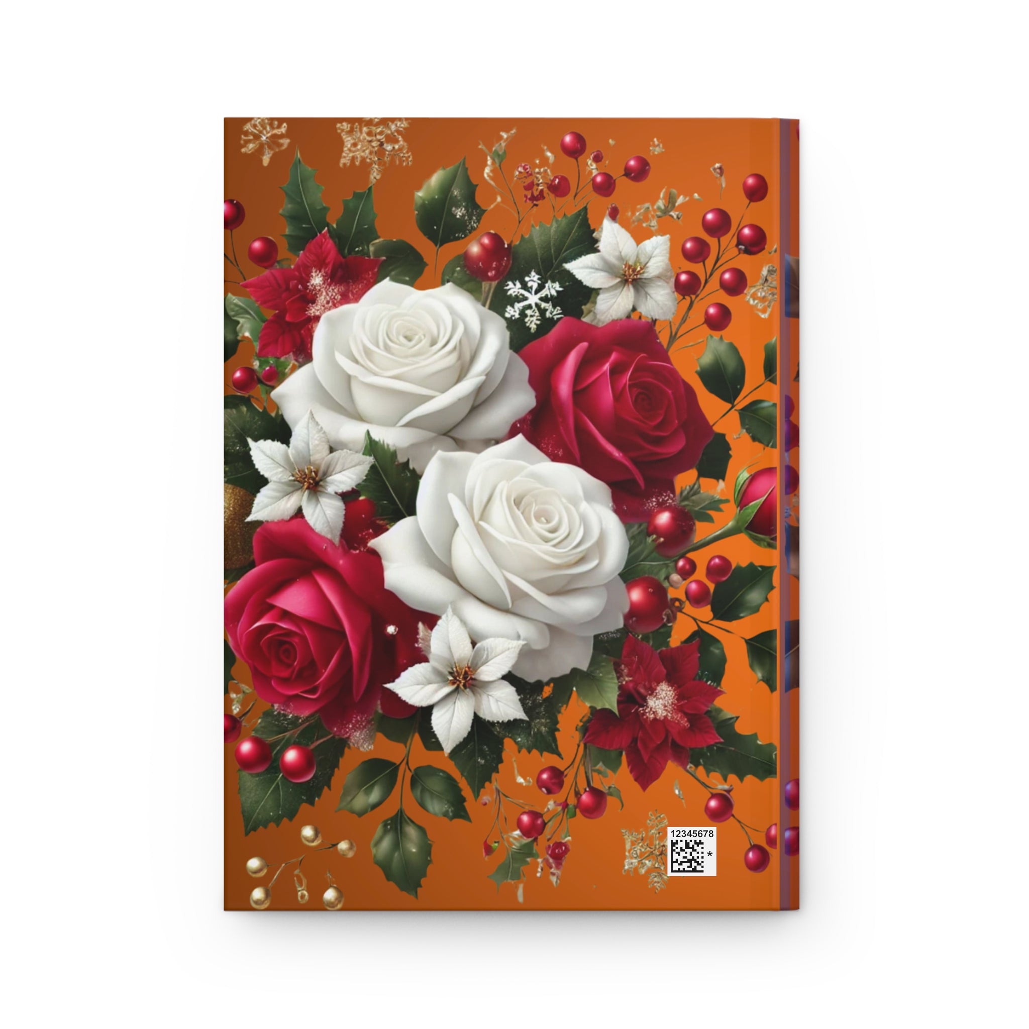 Holiday Rose Bouquet Hardcover Journal