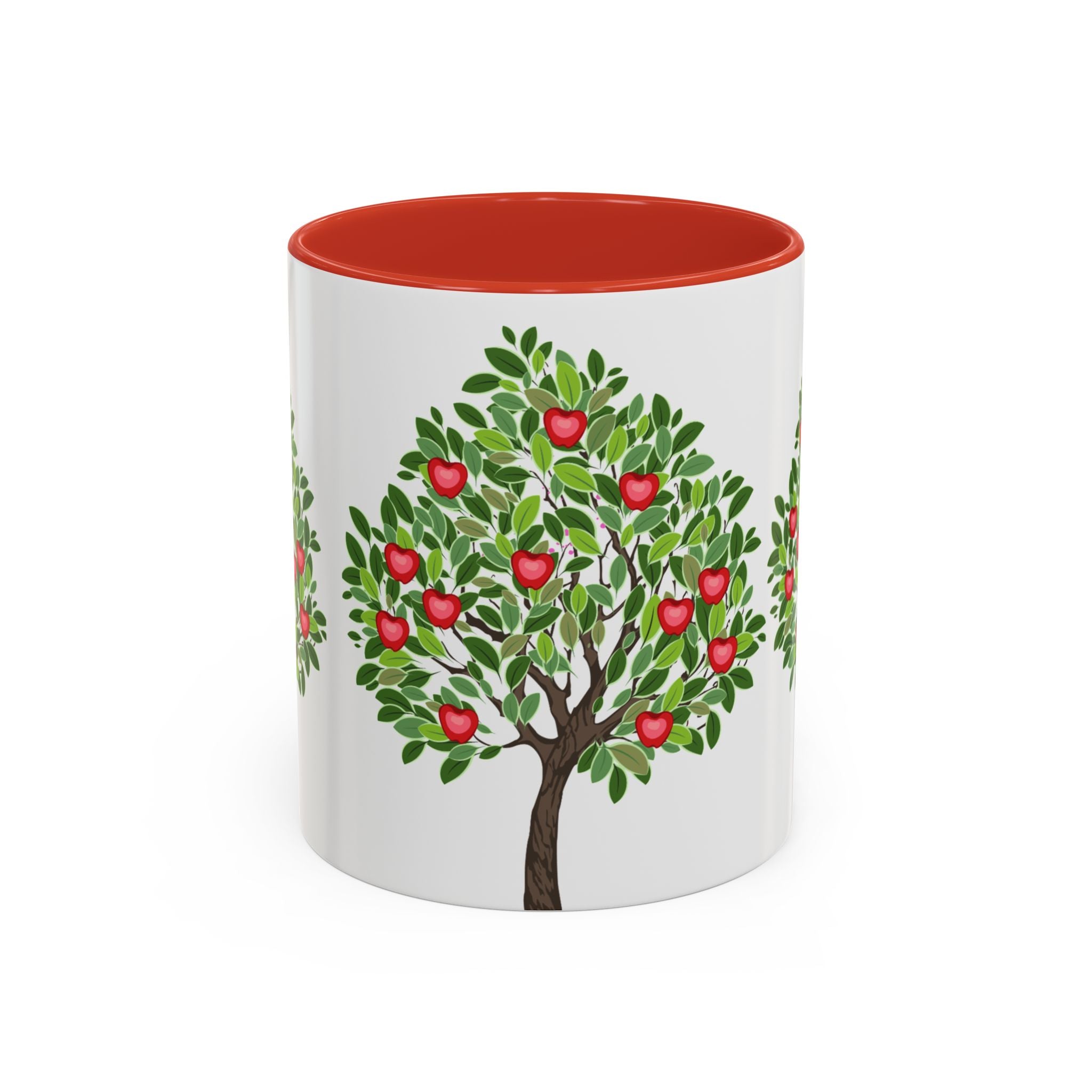 Apple Tree Coffee Mug — Accent Ceramic Mug (11/15oz)