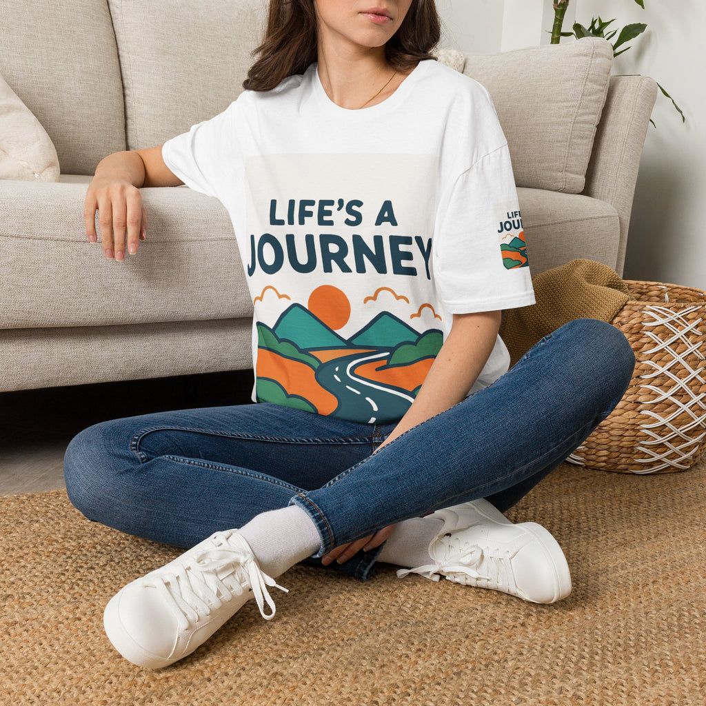 Life’s a Journey T‑Shirt — Scenic Road Trip Graphic Tee