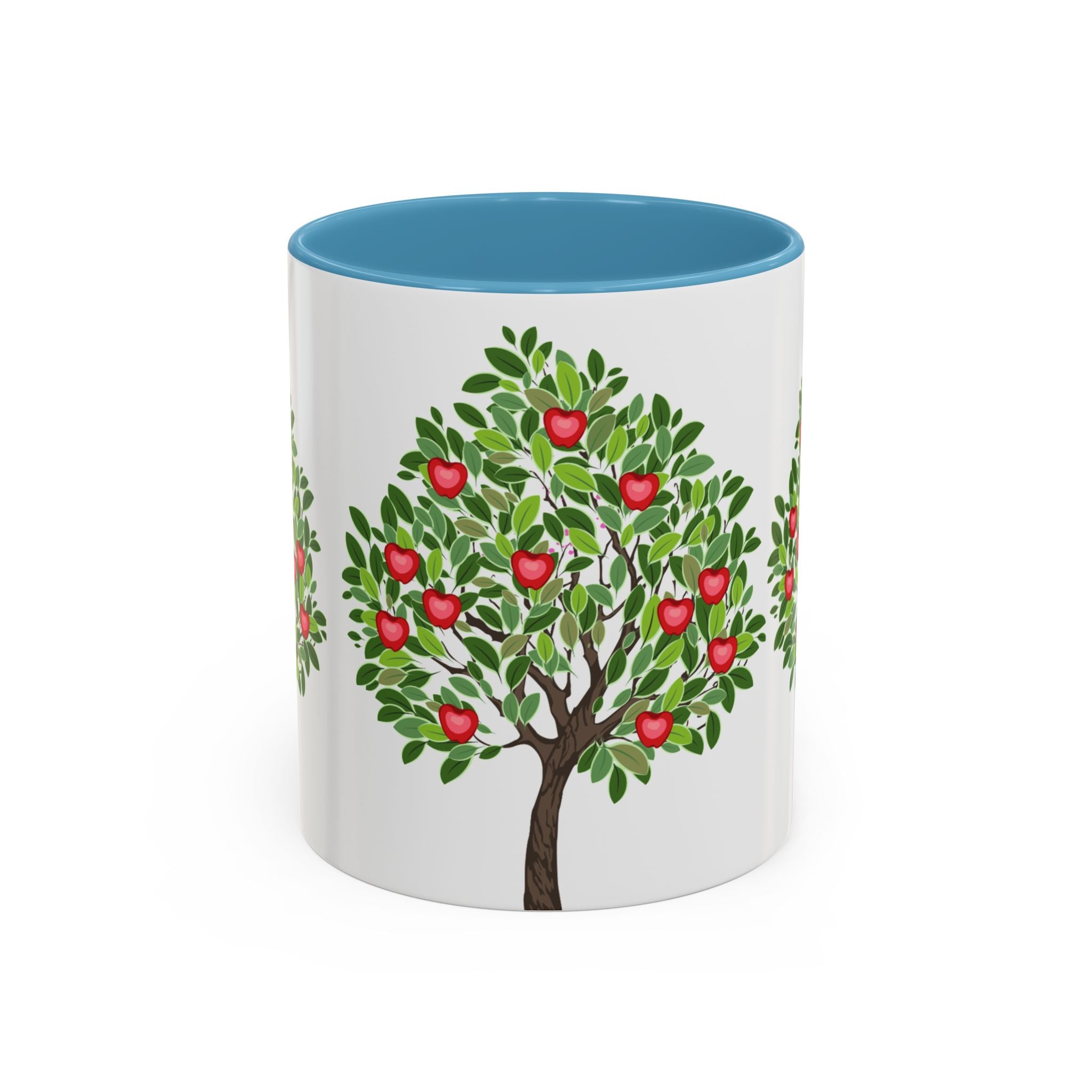 Apple Tree Coffee Mug — Accent Ceramic Mug (11/15oz)