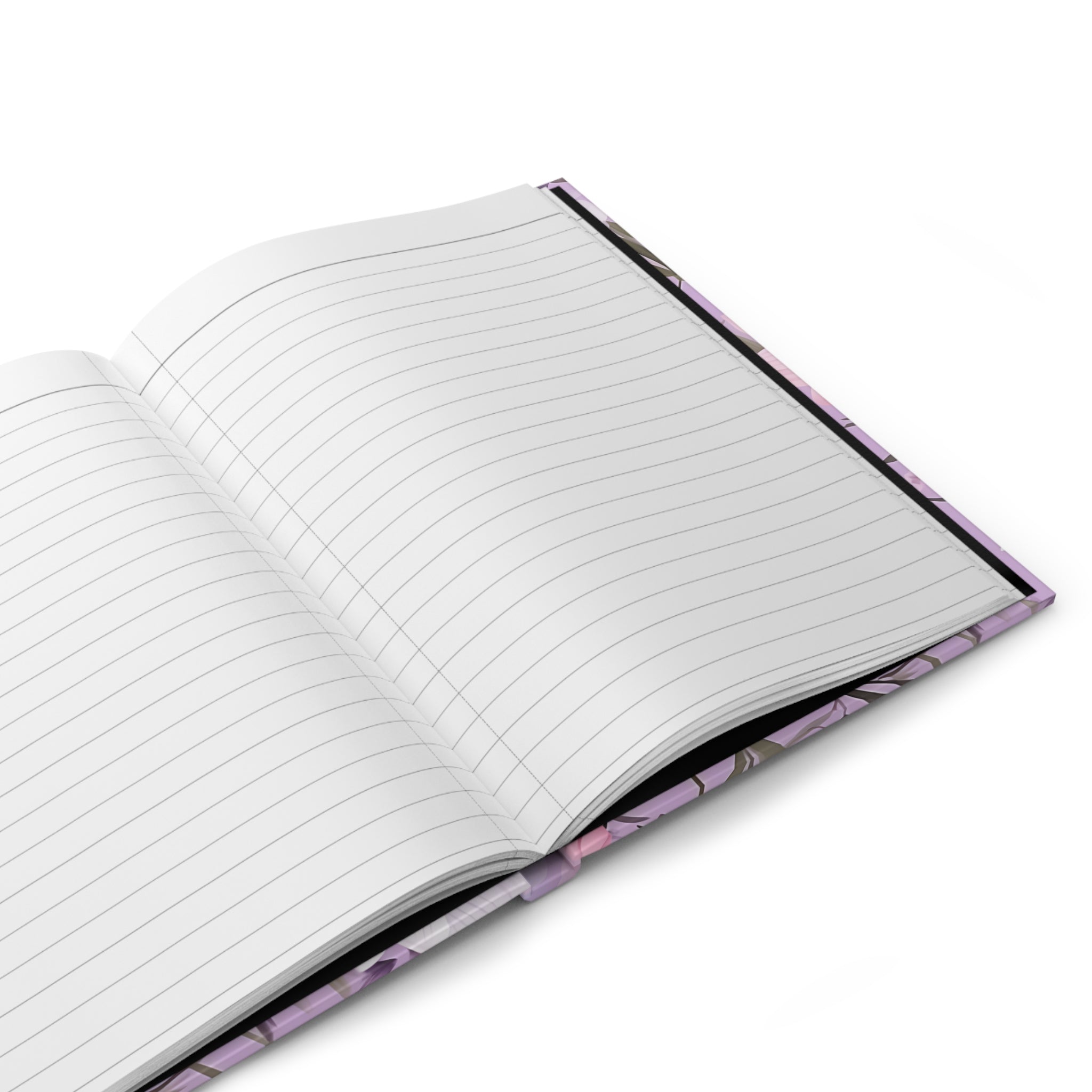Floral Lavender Hardcover Journal – Pink Daisy Luxury Notebook for Journaling & Notes