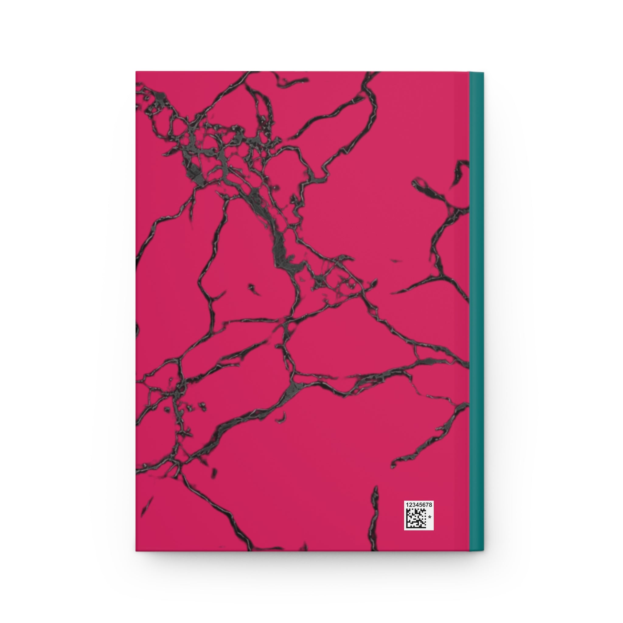 Composition Notebook Hardcover Journal — Pink Marble "Creative Vibe Publishing"