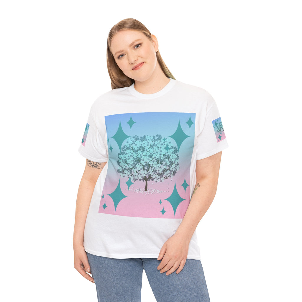 Pastel Dream Tree T-Shirt — Aesthetic Sparkle Graphic Tee