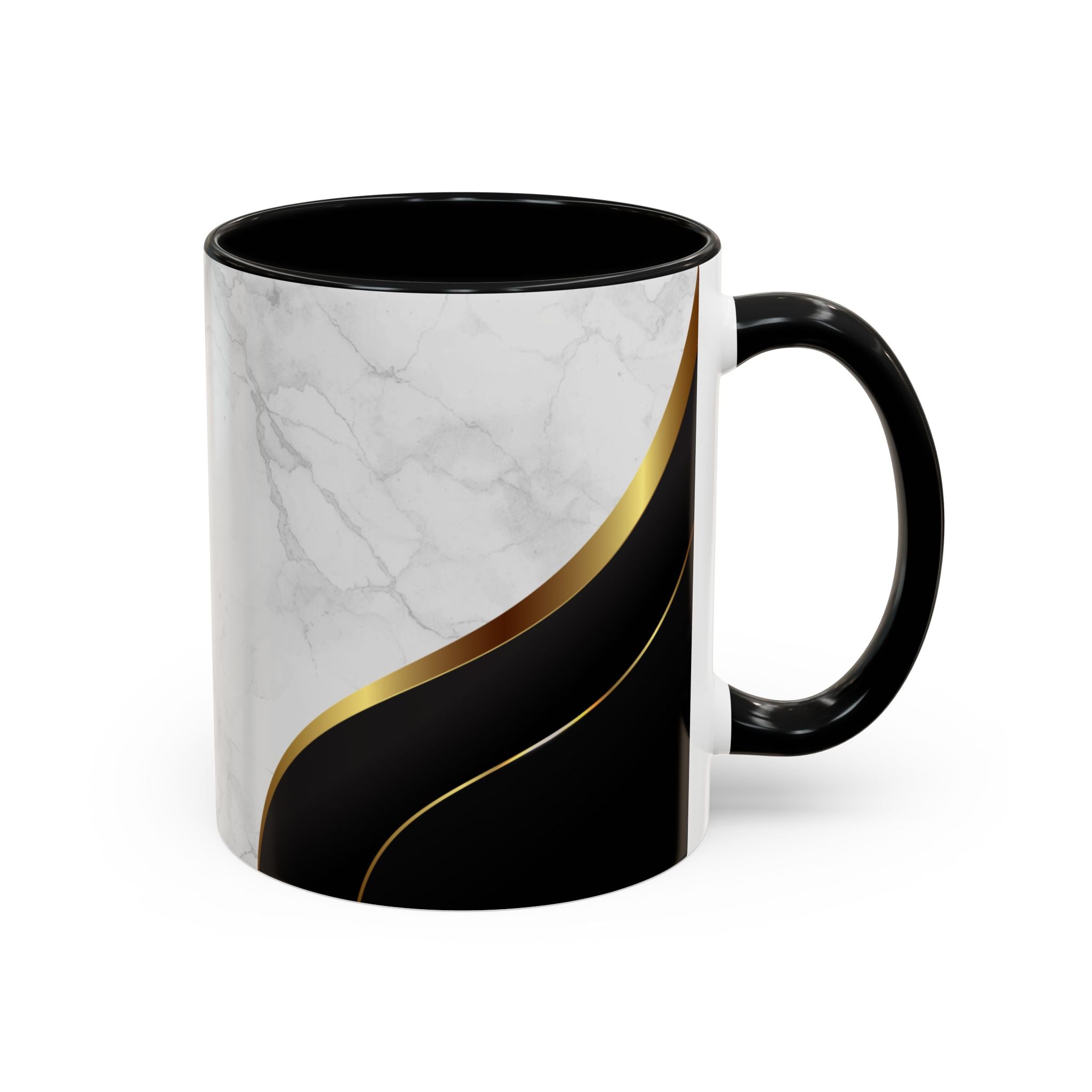 Marble & Gold Accent Coffee Mug (11/15oz)
