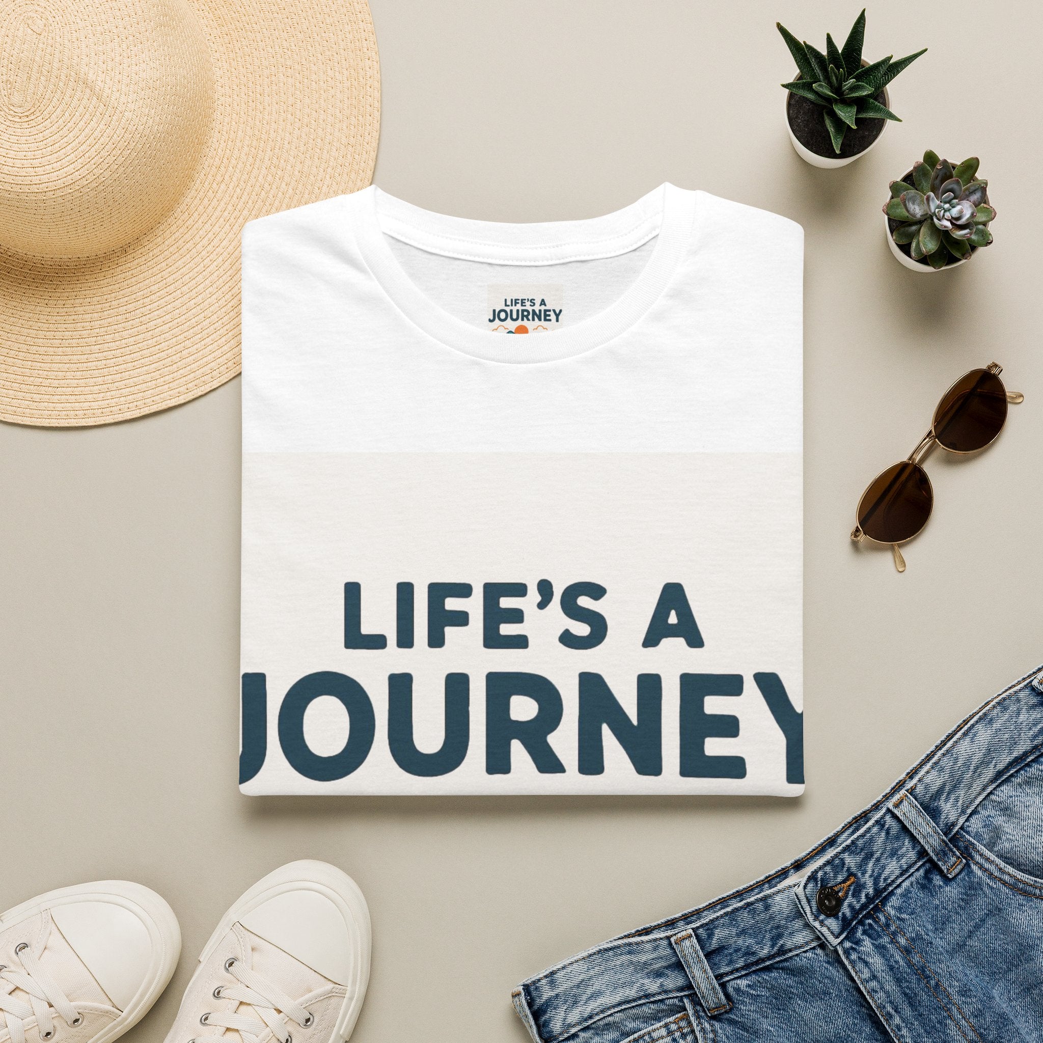 Life’s a Journey T‑Shirt — Scenic Road Trip Graphic Tee