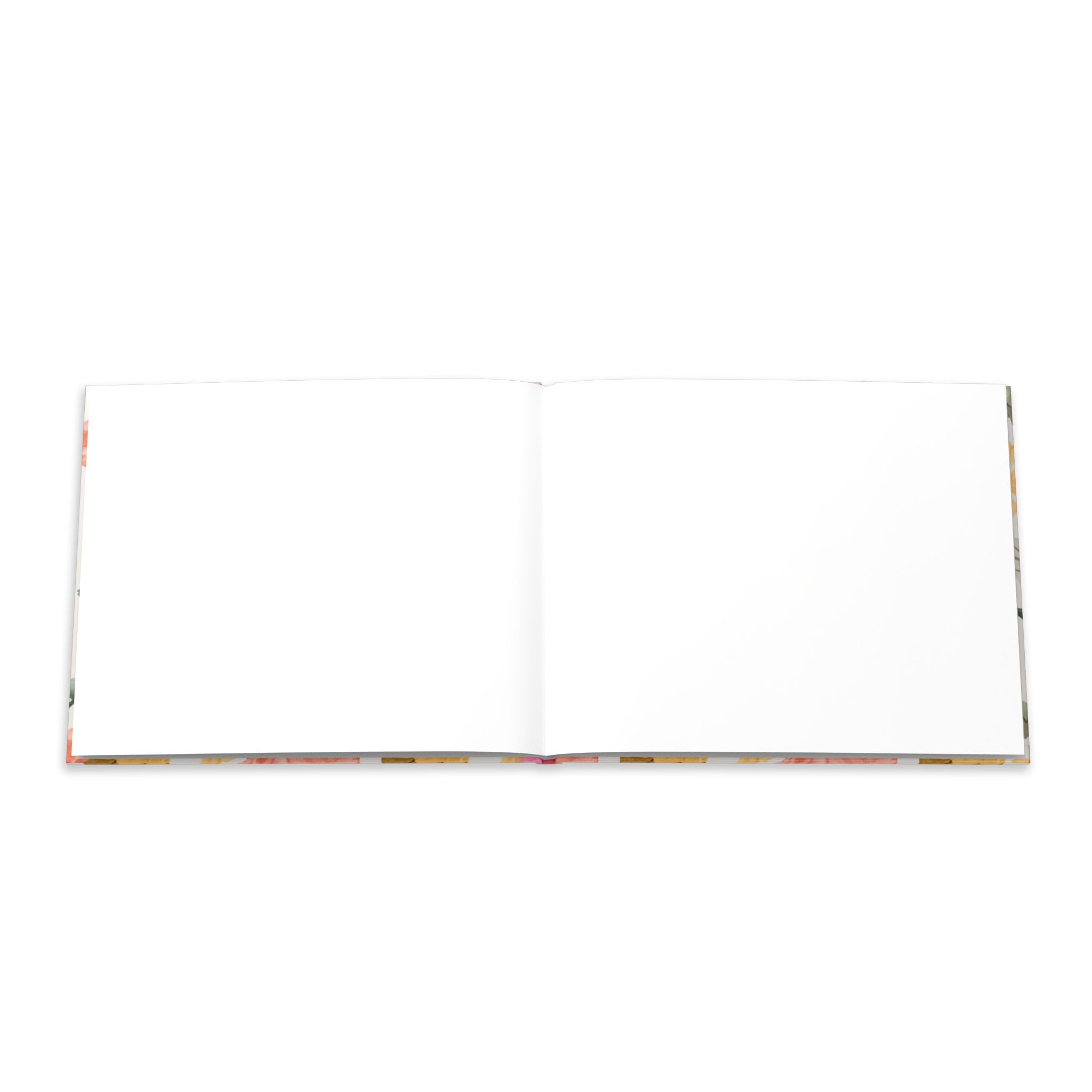 Floral Keepsake Hardcover Photo Book — Personalized Memory Album