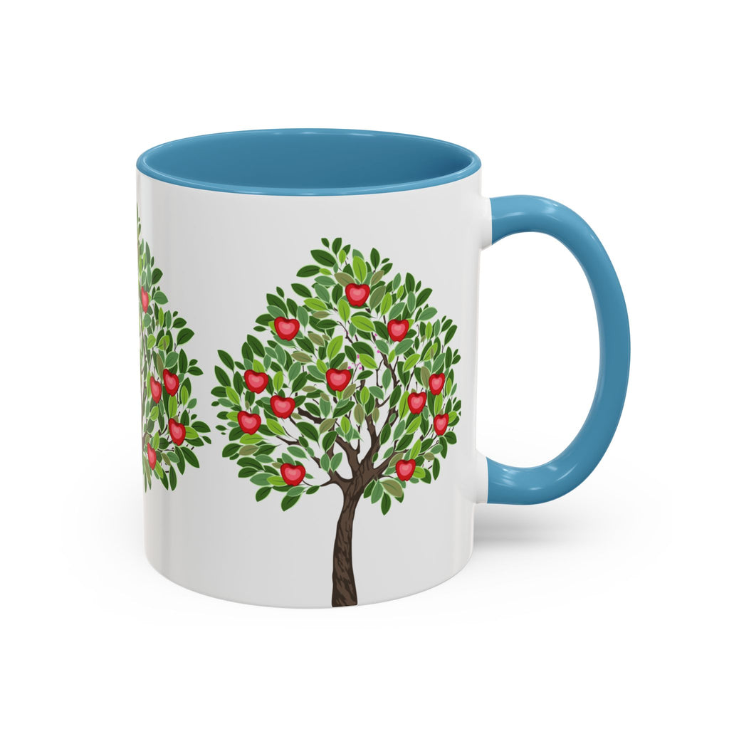Apple Tree Coffee Mug — Accent Ceramic Mug (11/15oz)