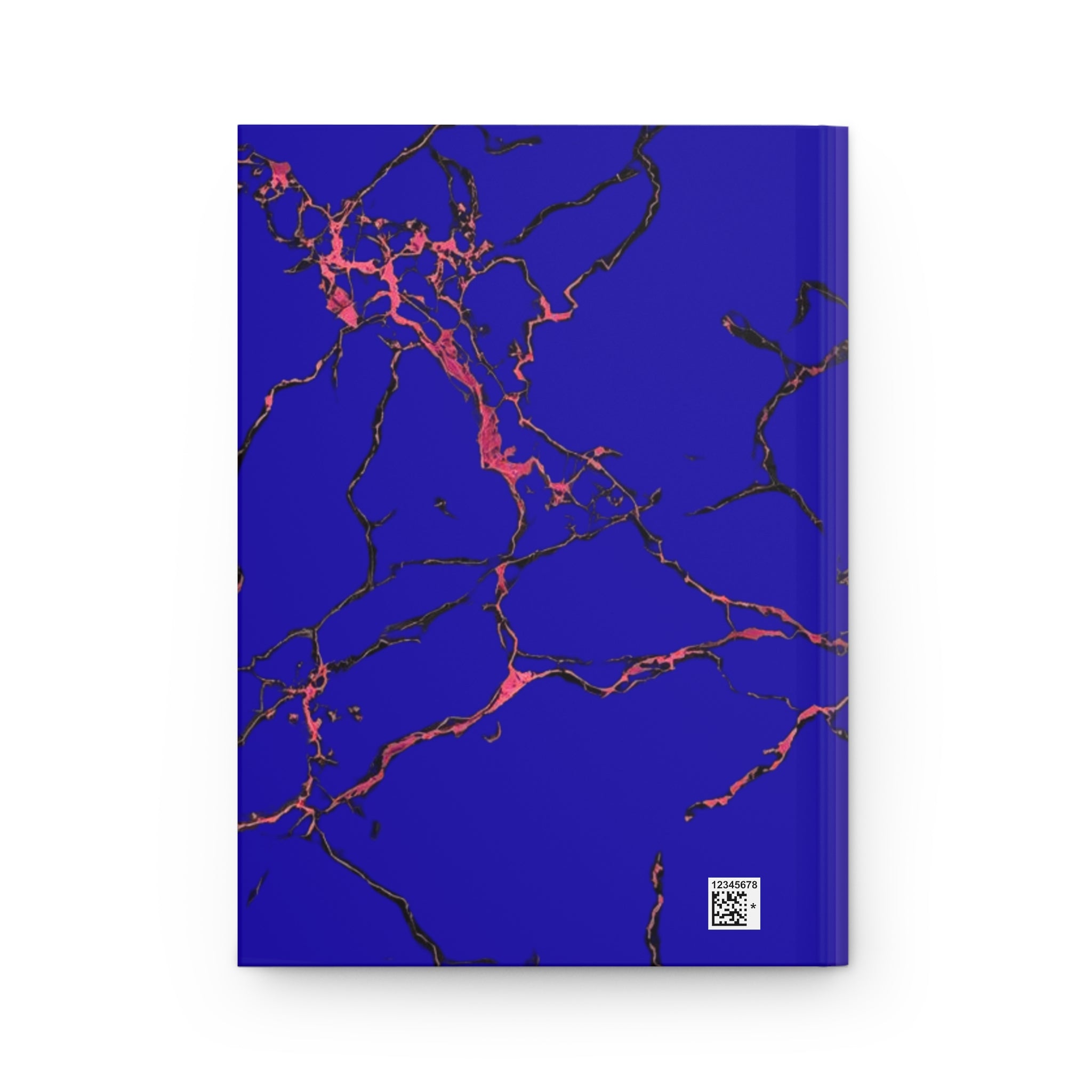 Hardcover Journal — Royal Blue Marble Composition Book ("CreativeVibe Publishing")
