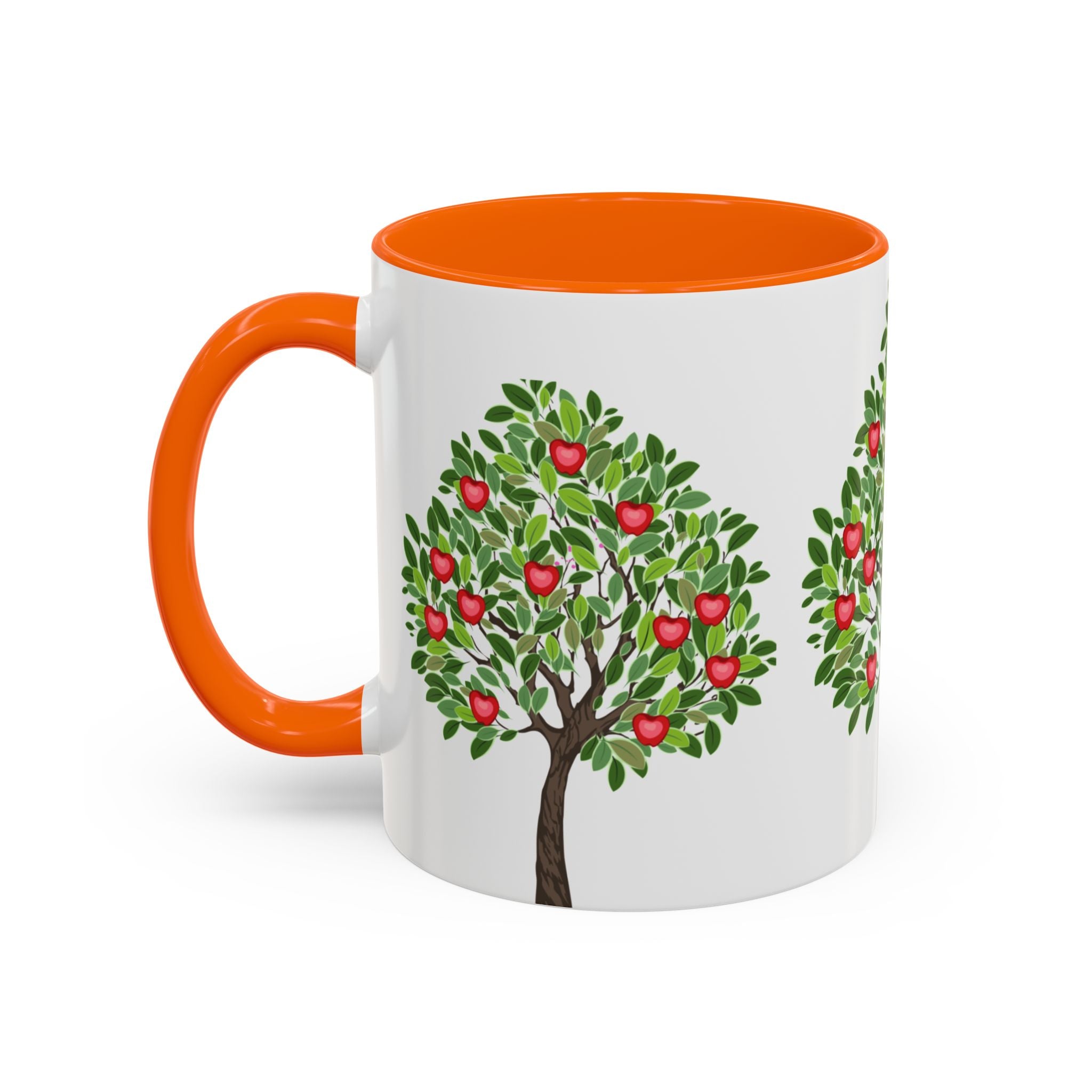 Apple Tree Coffee Mug — Accent Ceramic Mug (11/15oz)